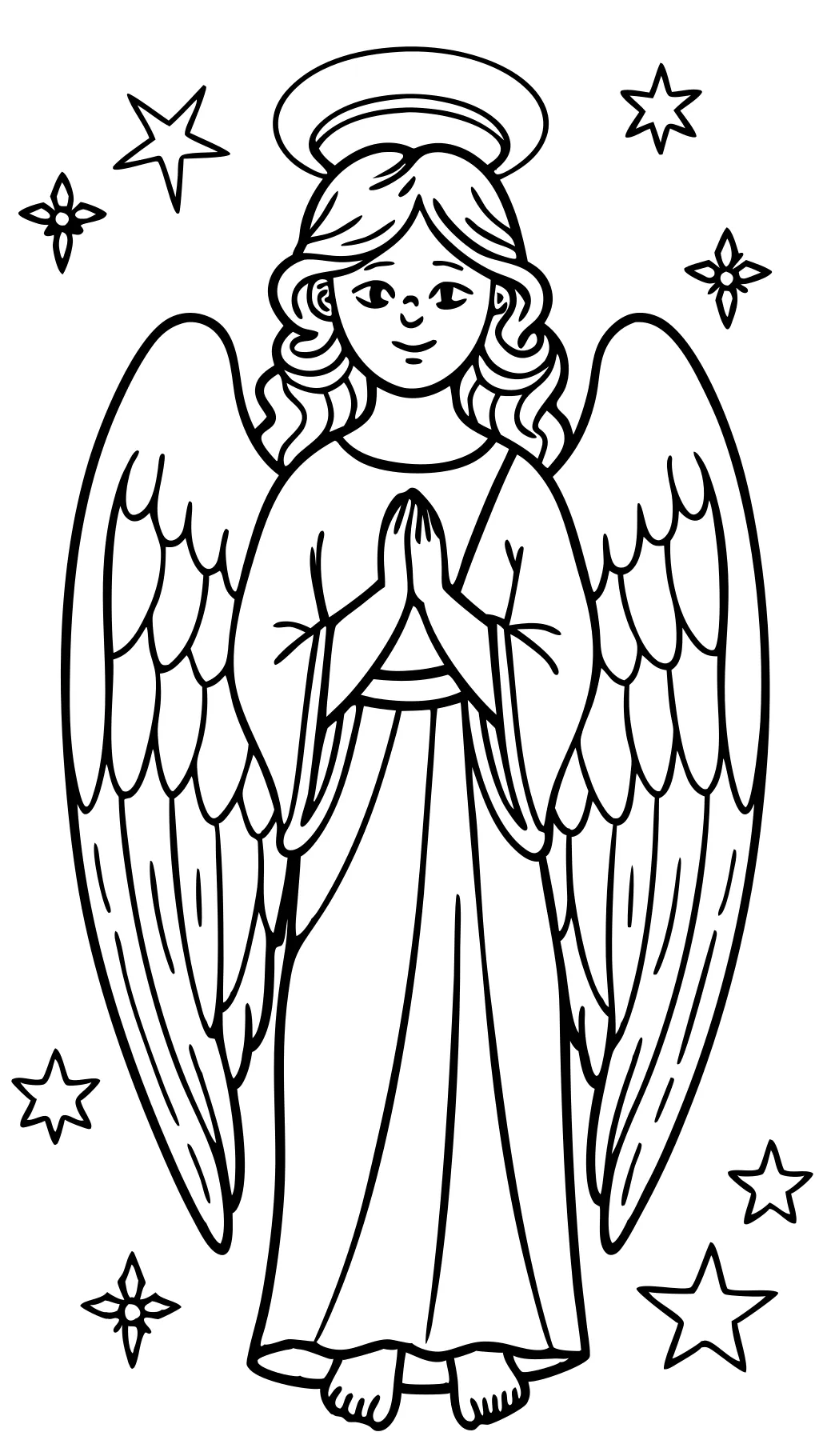 angels coloring pages